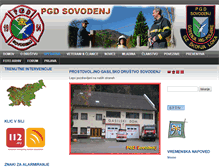 Tablet Screenshot of pgd-sovodenj.si